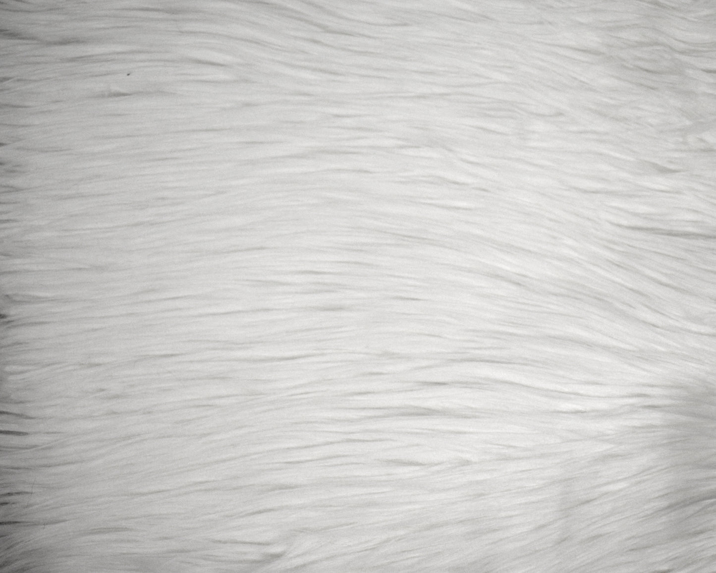 Ivory White Long Pile