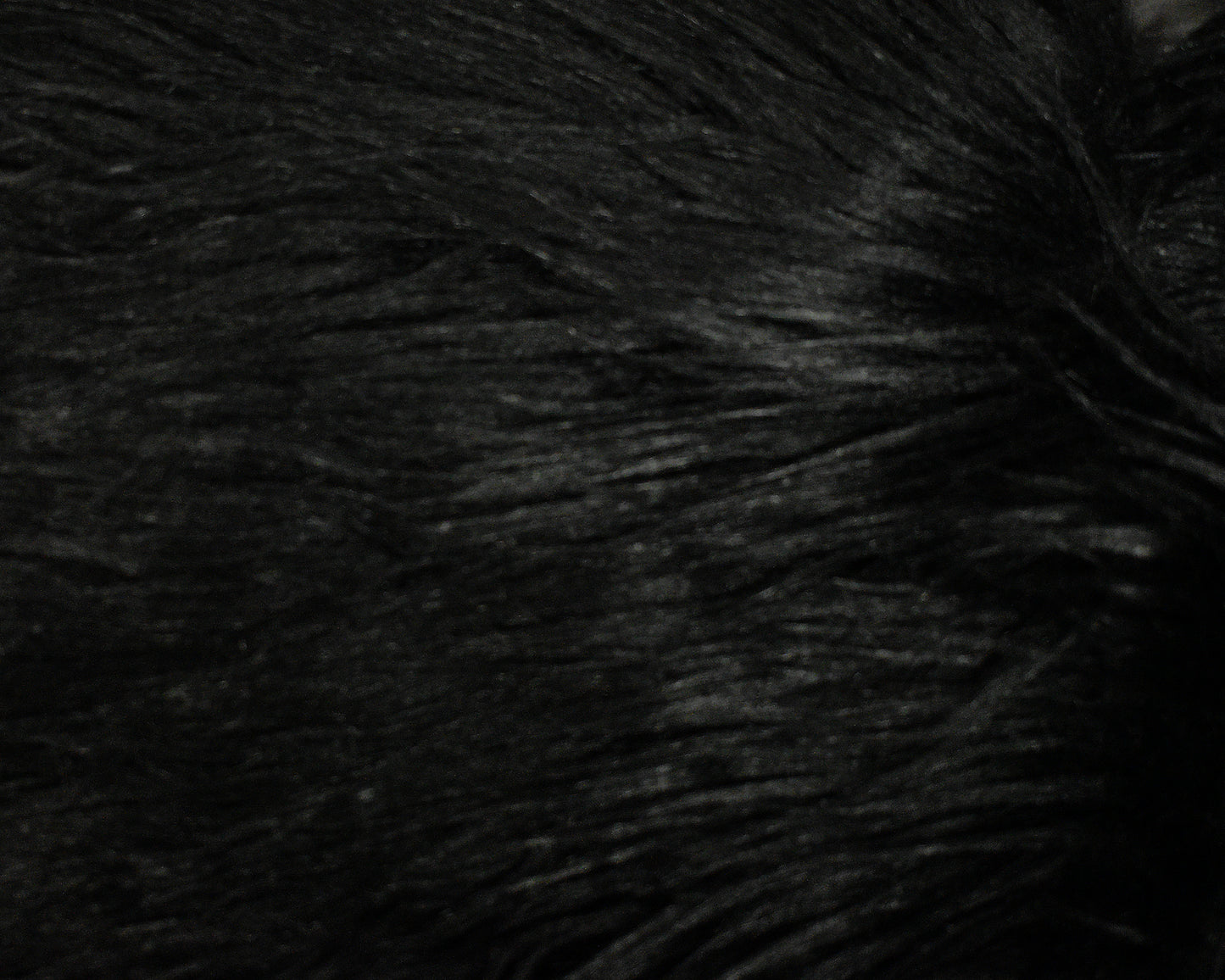 Noir Black Long Pile