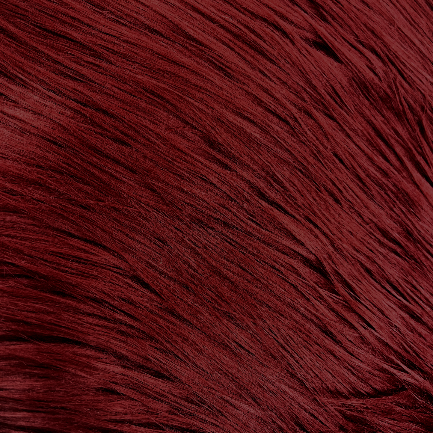 Crimson Red Long Pile