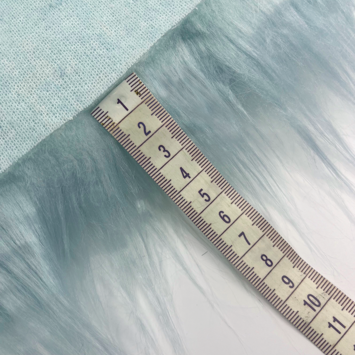 Mint Long Pile Off-cut: 50cm x 150 cm