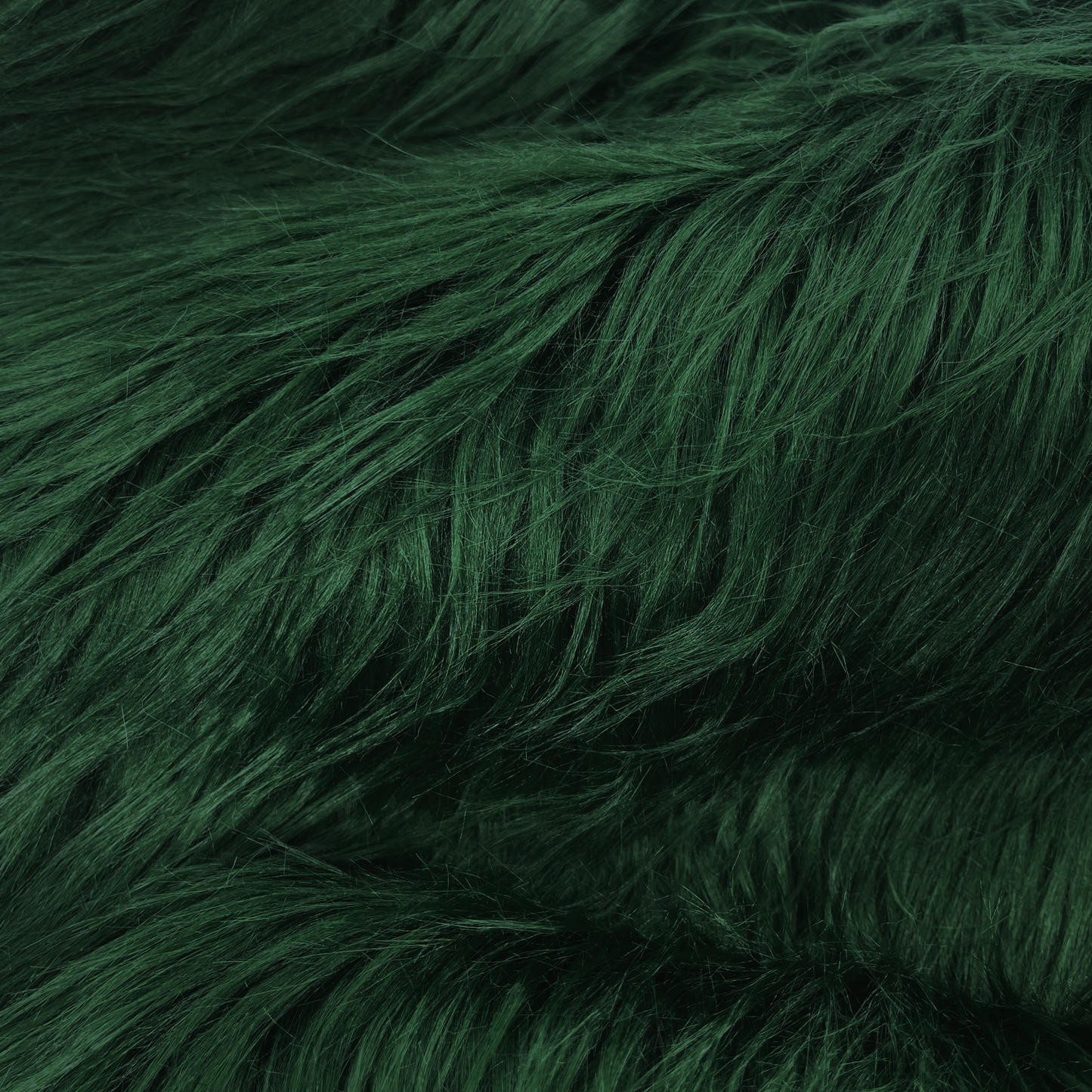 Moss Green Long Pile