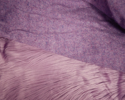 Lavender Purple Long Pile